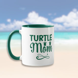Turtle Mum Environmental Beach Theme Mug