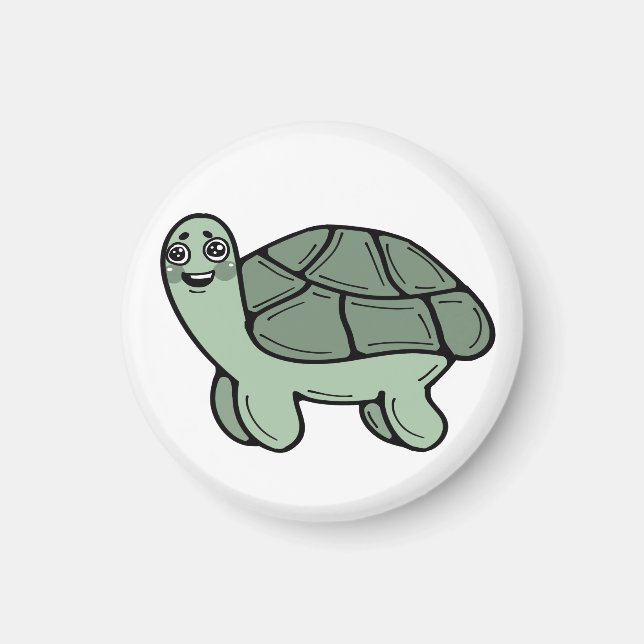 Turtle, Nature, Tortoise Magnet (Front)