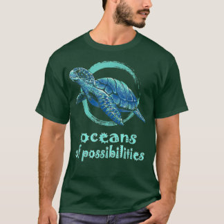 Turtle Oceans of Possibilities Summer Reading 2022 T-Shirt