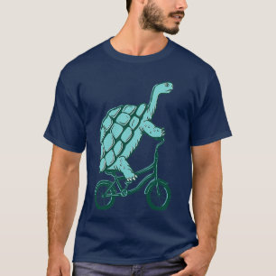 Turtle on bike T-Shirt