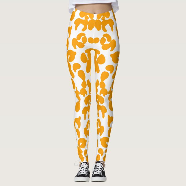 turtle orange leggings (Front)