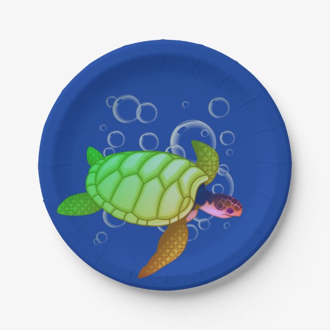 Turtle Paper Plates (Front)