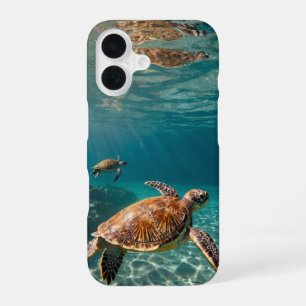 Turtle Parade iPhone 16 Case