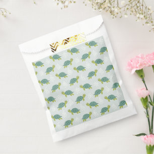 Turtle Party Gift Bags, Sea Life Coastal Favour Bags