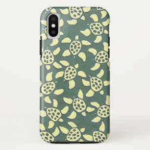 turtle pattern greenish Case-Mate iPhone case