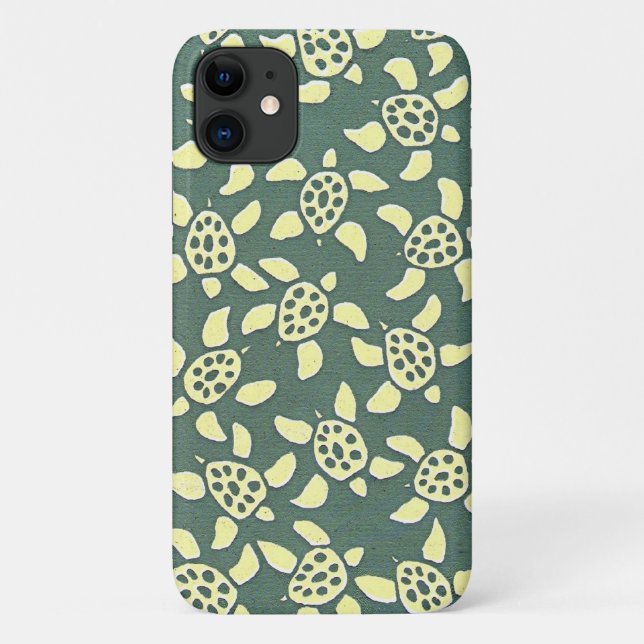 turtle patterning Case-Mate iPhone case (Back)