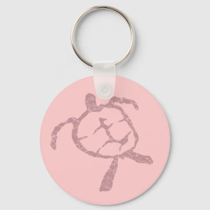 turtle-pink key ring