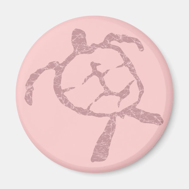 turtle-pink magnet (Front)