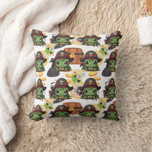 Turtle Pirate Money Cushion