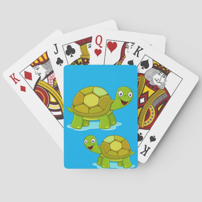 Turtle Playing Card Deck (Back)