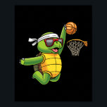 Turtle Playing Sketll Sports Sea Tortoise Player K Poster<br><div class="desc">Turtle Playing Sketll Sports Sea Tortoise Player Kids</div>