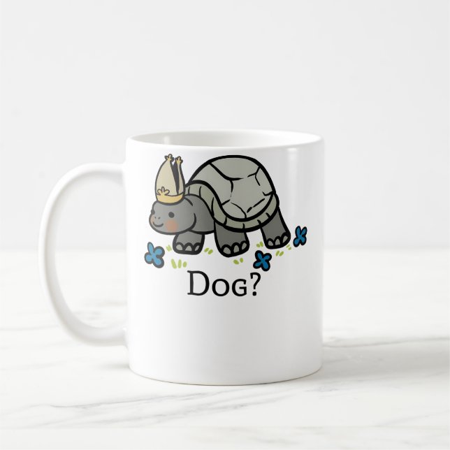 Turtle Pope Coffee Mug (Left)
