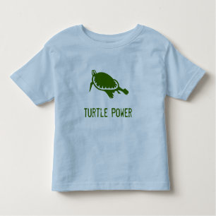 Turtle Power toddler shirt
