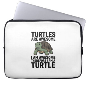 Turtle Quote Vintage Engraving Vector T-Shirt Desi Laptop Sleeve