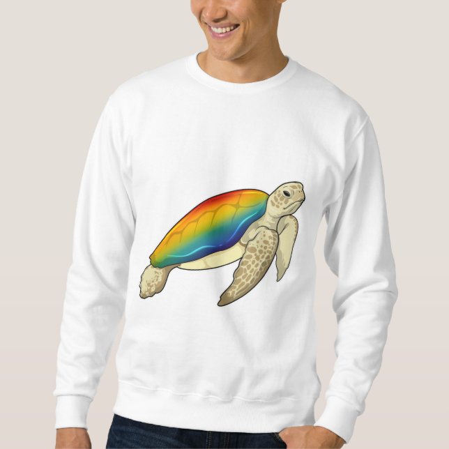 Turtle Rainbow Sweatshirt (Front)