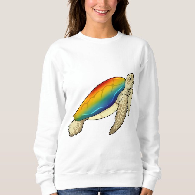 Turtle Rainbow Sweatshirt (Front)