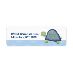 Turtle Reef Custom Address Labels