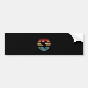 Turtle Retro Graphic Bumper Sticker