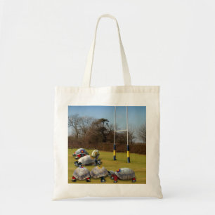 Turtle Rugby Tote Bag