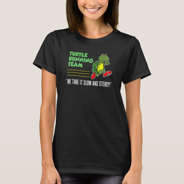 Turtle Running Team T-Shirt (Front)