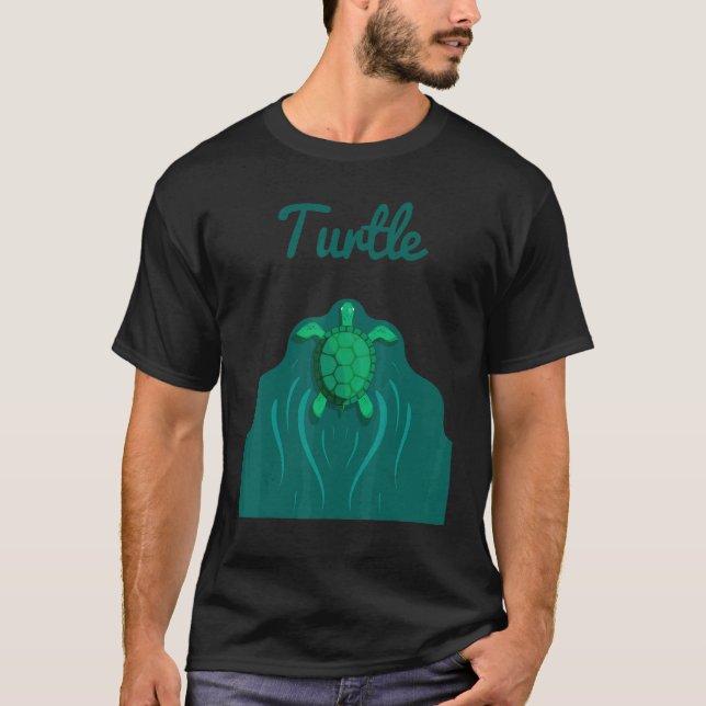 Turtle  Sea Animal  Amphibian   Turtle 1 T-Shirt (Front)