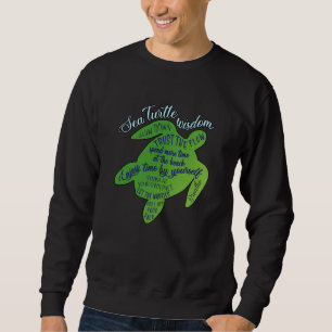 Turtle Sea Turtles Ocean Animal Sealife Gift Idea Sweatshirt