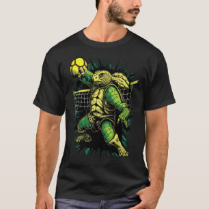 Turtle Sea Turtles Playing Beach Volleyball T-Shirt