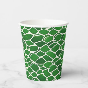 Turtle Shell Pattern Paper Cups