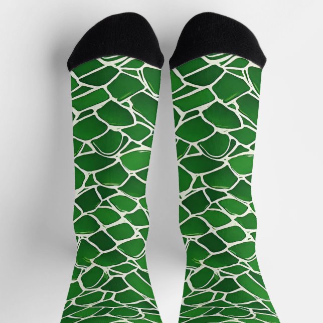 Turtle Shell Pattern Socks (Top)