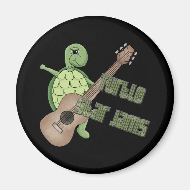 Turtle Star Jams Magnet (Front)