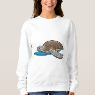 Turtle Surfer Surfboard Sweatshirt