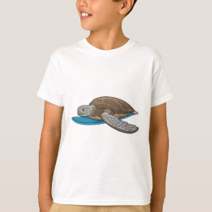 Turtle Surfer Surfboard T-Shirt