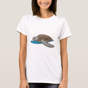 Turtle Surfer Surfboard T-Shirt