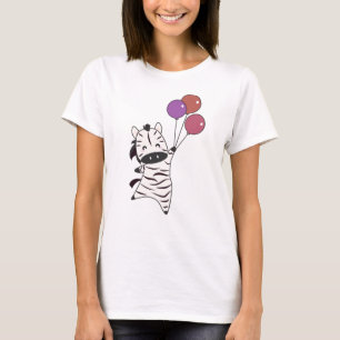 Turtle Sweet Animal Flies Balloons Children T-Shirt