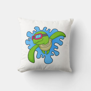 Turtle Swimming Swimming goggles Cushion
