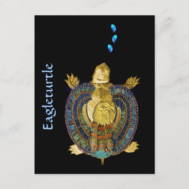 Turtle Talisman Alpha Postcard (Front)