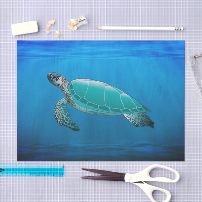 Turtle Tissue Paper (Craft)