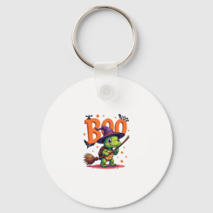 Turtle Tortoise Boo Witch Trick Or Treat Halloween Key Ring