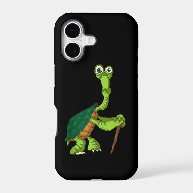 Turtle Tortoise Retired Funny Standing Turtle Reti (Back)