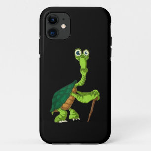 Turtle Tortoise Retired Funny Standing Turtle Reti Case-Mate iPhone Case