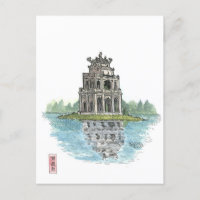 Turtle Tower Hanoi Vietnam