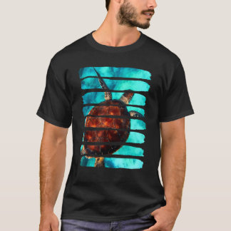Turtle Underwater Ocean Sea Nature Animal Leisure  T-Shirt