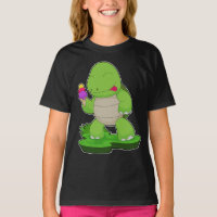 Turtle Waffle ice cream
