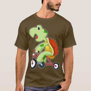 Turtle with Bicycle T-Shirt