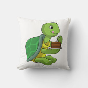 Turtle with Cake Cushion
