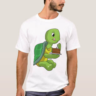 Turtle with Cake T-Shirt