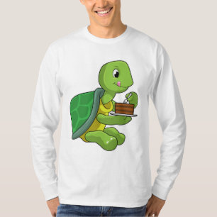 Turtle with Cake T-Shirt