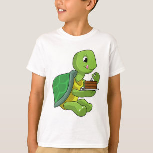 Turtle with Cake T-Shirt