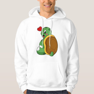 Turtle with Heart Hoodie