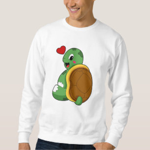 Turtle with Heart Sweatshirt